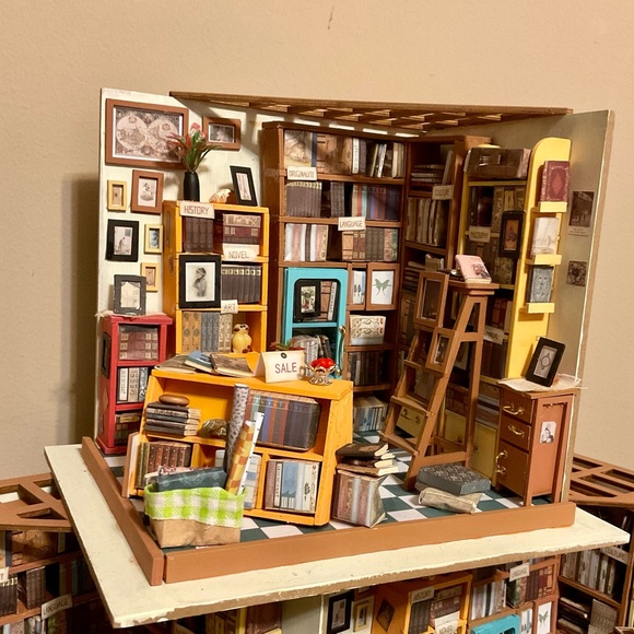 Other - Hand built Miniature Model Book Store!